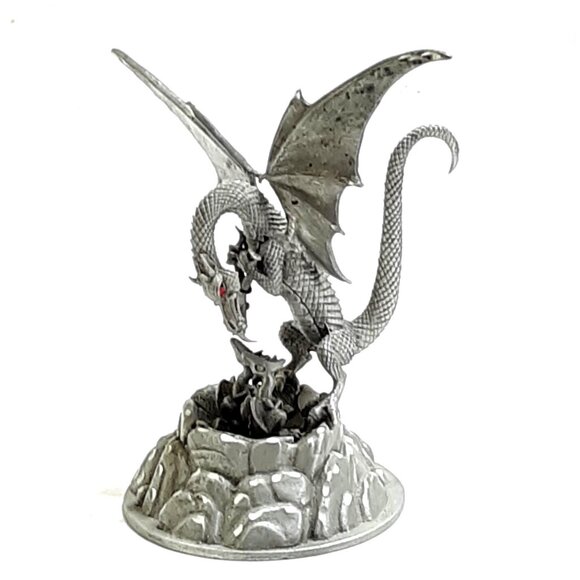 Mother's Love (small) RETIRED Dragon Figurine Rawcliffe RF 3051 - Picture 1 of 10